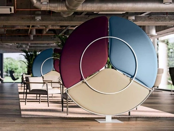 FLOOR PETAL - Room divider by Quadrifoglio Group - view 2